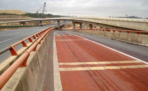 齐干却勒街道轻载防滑路面粘结材料