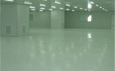 齐干却勒街道流展型环氧地坪中涂